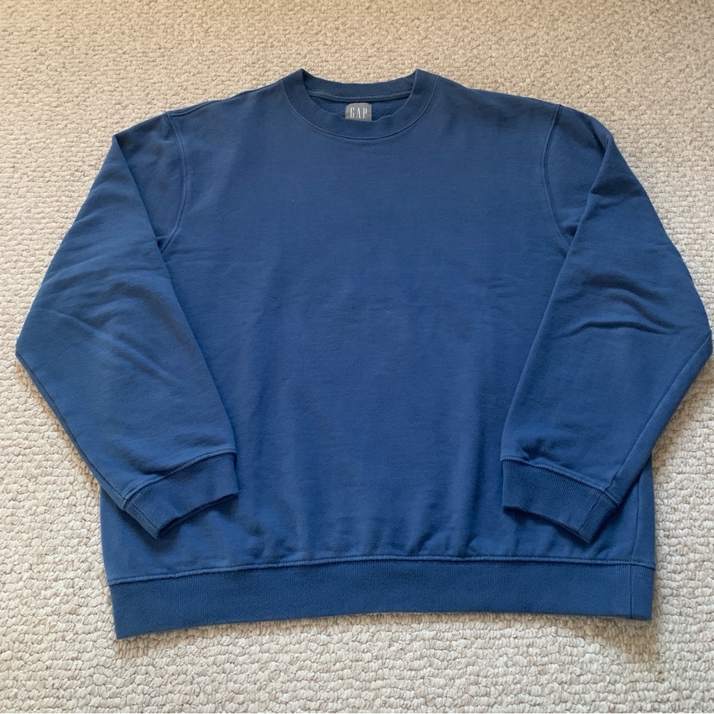 GAP Men's Blue Sweatshirt Fleece
